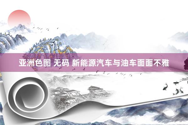 亚洲色图 无码 新能源汽车与油车面面不雅